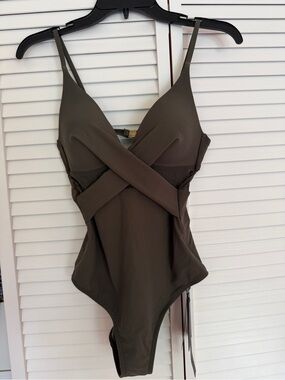 Jets contour one piece Swim suit
